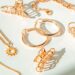 Gold earrings for women